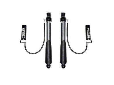 RSO Suspension 2.5 Adjustable Compression and Rebound Remote Reservoir Rear Shocks for 0 to 3-Inch Lift (10-24 4Runner)