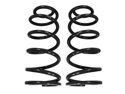 RSO Suspension 2.50-Inch Rear Lift Coil Springs; Black (03-24 4Runner)