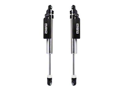 RSO Suspension 2.5 Adjustable Piggyback Reservoir Front Shocks for 3 to 5-Inch Lift (20-25 Jeep Gladiator JT)