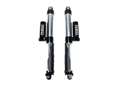 RSO Suspension 2.5 Adjustable Compression and Rebound Piggyback Reservoir Rear Shocks for 0 to 3-Inch Lift (07-18 Jeep Wrangler JK)