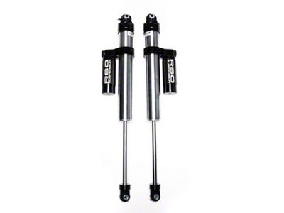 RSO Suspension 2.5 Adjustable Piggyback Reservoir Rear Shocks for 1 to 3-Inch Lift (18-25 Jeep Wrangler JL)