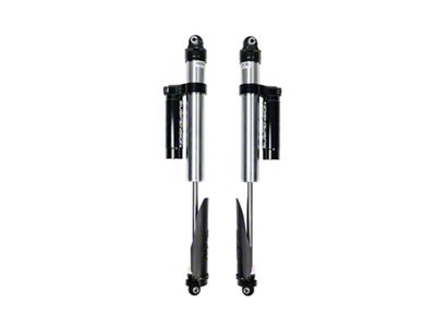 RSO Suspension 2.5 Adjustable Compression and Rebound Remote Reservoir Rear Shocks for 1 to 3-Inch Lift (18-25 Jeep Wrangler JL)