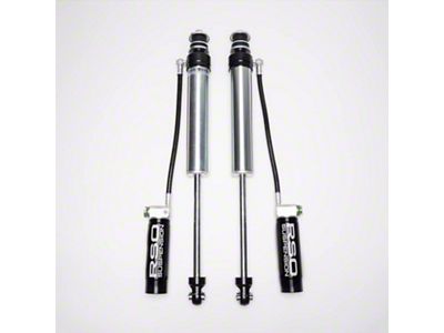 RSO Suspension 2.5 Adjustable Remote Reservoir Rear Shocks for 1 to 3-Inch Lift (07-21 Tundra)