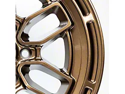RTR EVO 6 Bronze 6-Lug Wheel; 17x9; 30mm Offset (21-25 Bronco, Excluding Raptor)