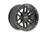 RTR EVO 6 Satin Black 6-Lug Wheel; 17x9; 0mm Offset (21-25 Bronco, Excluding Raptor)
