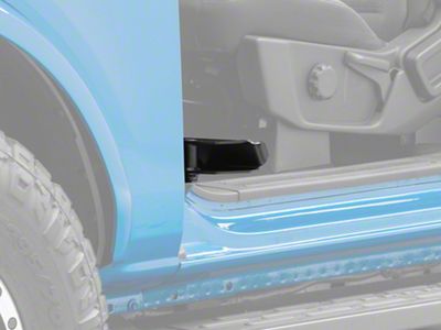 RTR Foot Rests; Front (21-25 Bronco 2-Door)