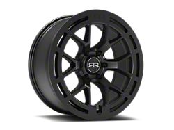 RTR Tech 6 Satin Black 6-Lug Wheel; Wheel; 20x9; 25mm Offset (22-25 Bronco Raptor)