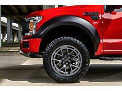 RTR Tech 6 Satin Charcoal 6-Lug Wheel; 17x9; 0mm Offset (22-25 Bronco Raptor)