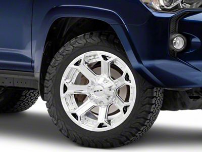 RTX Offroad Wheels Peak Chrome 6-Lug Wheel; 20x9; 0mm Offset (10-24 4Runner)