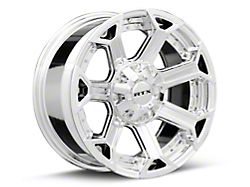 RTX Offroad Wheels Peak Chrome 6-Lug Wheel; 20x9; 0mm Offset (25-26 4Runner)