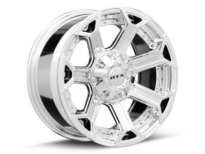 RTX Offroad Wheels Peak Chrome 6-Lug Wheel; 20x9; 0mm Offset (03-09 4Runner)