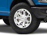 RTX Offroad Wheels Peak Chrome 6-Lug Wheel; 18x9; 0mm Offset (21-25 Bronco, Excluding Raptor)