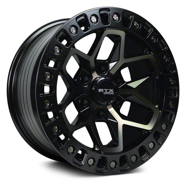 Pro Comp Wheels Bronco Rockwell Satin Black 6-Lug Wheel Pro Comp Wheels Bronco Rockwell Satin Black 6-Lug Wheel