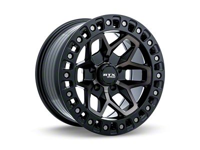 RTX Offroad Wheels Zion Satin Black Tinted Bronze 6-Lug Wheel; 18x9; 0mm Offset (22-25 Bronco Raptor)