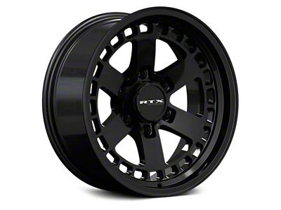 RTX Offroad Wheels Ozark Satin Black 6-Lug Wheel; 17x9; 0mm Offset (22-25 Frontier)