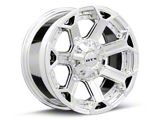 RTX Offroad Wheels Peak Chrome 6-Lug Wheel; 20x9; 0mm Offset (17-24 Titan)