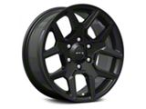 RTX Offroad Wheels Dallas Satin Black 6-Lug Wheel; 18x8; 18mm Offset (22-26 Tundra)