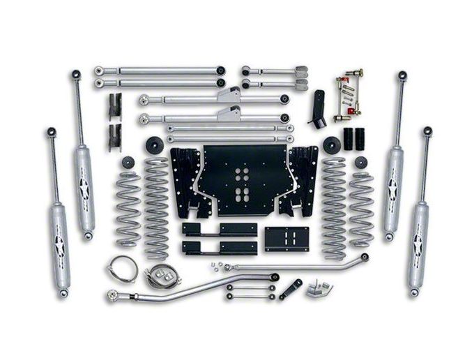 Rubicon Express Jeep Wrangler 3.5 in. Extreme-Duty Long Arm