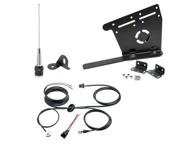 Rugged Radios Two-Way GMRS Mobile Radio Kit; 25-Watt (20-25 Jeep Gladiator JT)