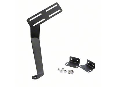 Rugged Radios Mobile Radio Mount; Passenger Side (07-18 Jeep Wrangler JK 2-Door)