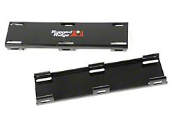 Rugged Ridge 20-Inch LED Light Bar Cover Kit; Black