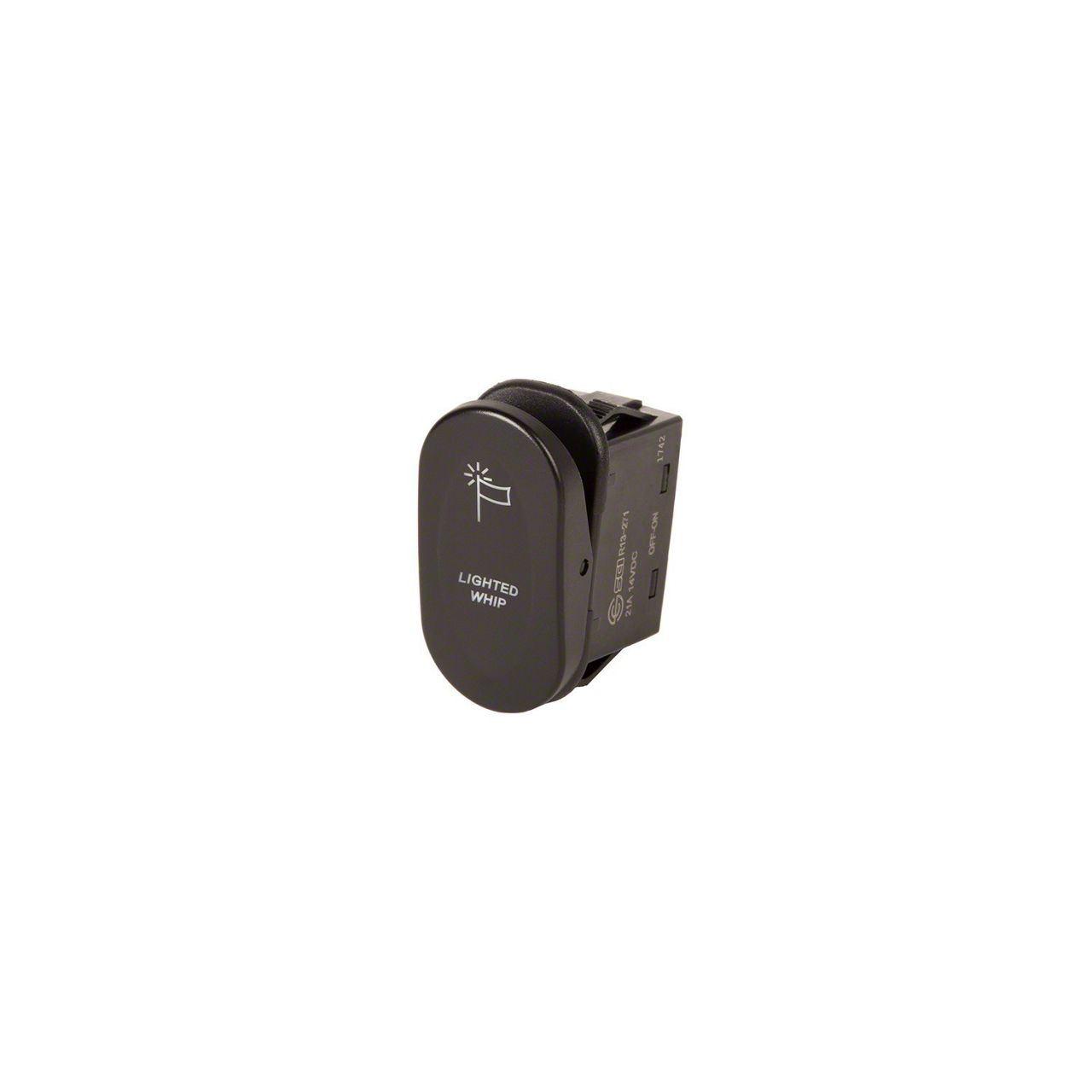 Rugged Ridge Jeep Wrangler 2-Position Rocker Switch with Lighted Whip ...