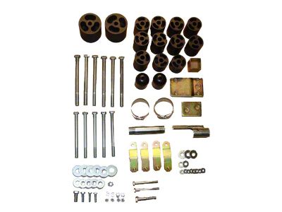 Rugged Ridge 3-Inch Body Lift Kit (97-06 Jeep Wrangler TJ)