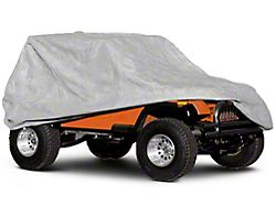 Rugged Ridge Full Car Cover (04-06 Jeep Wrangler TJ Unlimited; 07-18 Jeep Wrangler JK 4-Door)