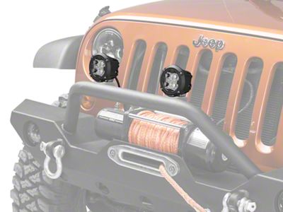 Rugged Ridge 3.50-Inch Round LED Light; Combo High/Low Beam (Universal; Some Adaptation May Be Required)