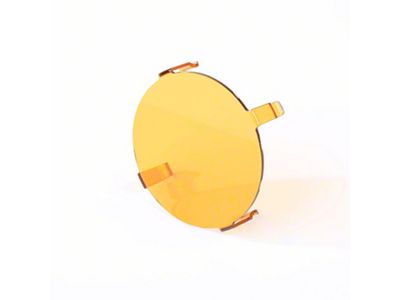 Rugged Ridge 3.50-Inch LED Light Cover; Amber