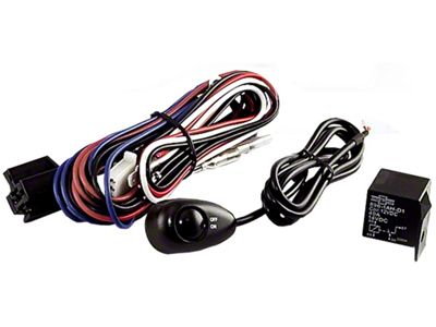 Rugged Ridge Light Installation Wiring Harness Kit for Two Off-Road Lights