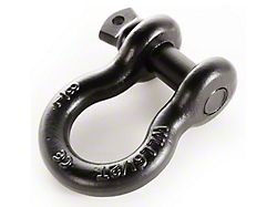 Rugged Ridge 7/8-Inch 13,500 lb. D-Ring Shackle; Black 