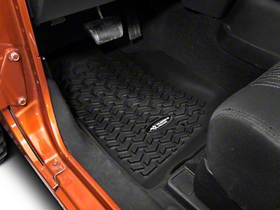 Rugged Ridge All Terrain Floor Liners for 07-18 Jeep Wrangler JK Rugged Ridge All Terrain Floor Liners for 07-18 Jeep Wrangler JK