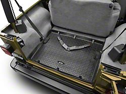 Rugged Ridge All-Terrain Cargo Liner; Black (76-06 Jeep CJ7, Wrangler YJ & TJ)