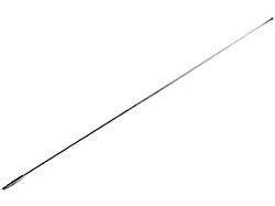 Rugged Ridge Antenna; Chrome (76-95 Jeep CJ5, CJ7 & Wrangler YJ)