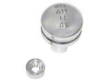 Rugged Ridge Transfer Case Shift Knob; Billet Aluminum (87-95 Jeep Wrangler YJ)