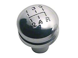 Rugged Ridge 5-Speed Shift Knob; Polished (97-06 Jeep Wrangler TJ)