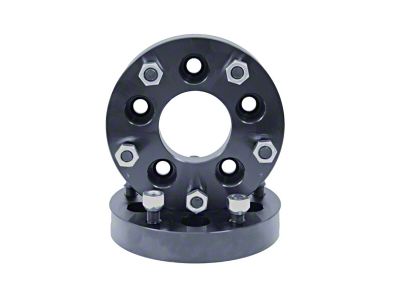 Rugged Ridge 1.25-Inch Wheel Adapters; 5x4.5 to 5x5.5 (87-06 Jeep Wrangler YJ & TJ)
