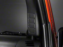 Rugged Ridge A-Pillar Switch Pod; Right Side (07-10 Jeep Wrangler JK)