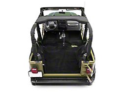 Rugged Ridge Deluxe Carpet Kit; Black (97-06 Jeep Wrangler TJ, Excluding Unlimited)