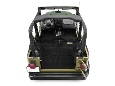 Rugged Ridge Deluxe Carpet Kit; Black (97-06 Jeep Wrangler TJ, Excluding Unlimited)