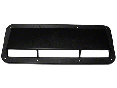 Rugged Ridge Cowl Vent Ram Air Induction Scoop; Black (76-95 Jeep CJ5, CJ7 & Wrangler YJ)