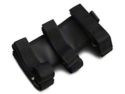 Rugged Ridge Sport Bar Fire Extinguisher Holder; Black (Universal; Some Adaptation May Be Required)