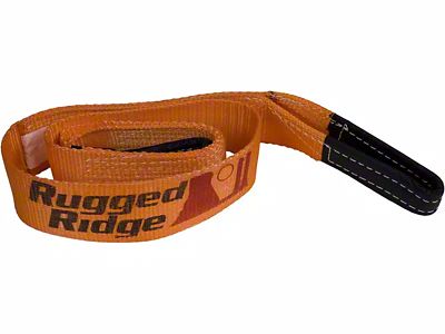Rugged Ridge 2-Inch x 6-Foot Tree Trunk Protector; 20,000 lb.