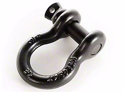 Rugged Ridge 3/4-Inch 9,500 lb. D-Ring Shackle; Black