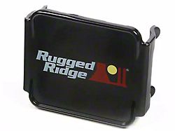Rugged Ridge 3-Inch Off-Road LED Light Cover; Black