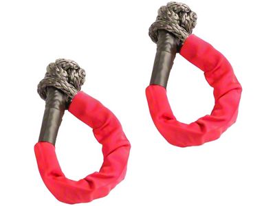 Rugged Ridge 7/16-Inch Soft Rope Shackle; 7,500 lb.