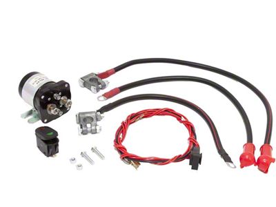 Rugged Ridge Dual Battery Saver Relay (Universal; Some Adaptation May Be Required)