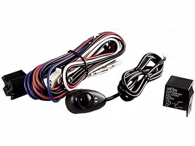 Rugged Ridge Light Installation Wiring Harness Kit for Three Off-Road Lights