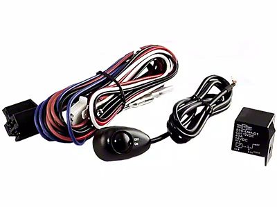 Rugged Ridge Light Installation Wiring Harness Kit for Two Off-Road Lights